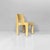 Cream Italian Space Age Cream Chairs by Joe Colombo for Kartell, 1970s, Set of 2 For Sale - Image 8 of 18