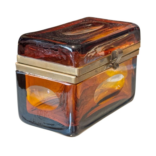 Italian Glass Box For Sale - Image 4 of 10