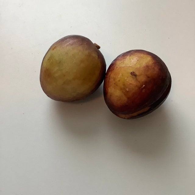 Purple Early 20th Century Italian Alabaster Stone Red Plums - a Pair For Sale - Image 8 of 12