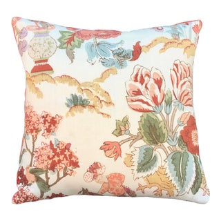 21st Century Luxury Floral Pillow For Sale