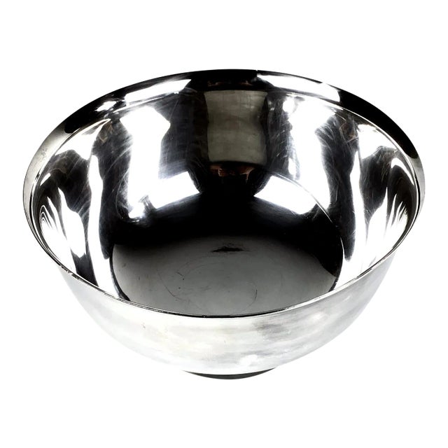 1960s Large Silver Plate Reed & Barton Revere Bowl For Sale
