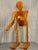 Mid 20th Century Folk Art Life Sized Articulating Wood Man Sculpture For Sale - Image 4 of 9
