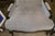 Restoration Hardware Restoration Hardware Pair Lorraine Gray Velvet Wing Back Bergere Arm Chairs W/ Wood Surround For Sale - Image 4 of 17