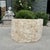 Antique Limestone Trough A one-of-a-kind hand-carved limestone trough naturally textured, lightly weathered finish....