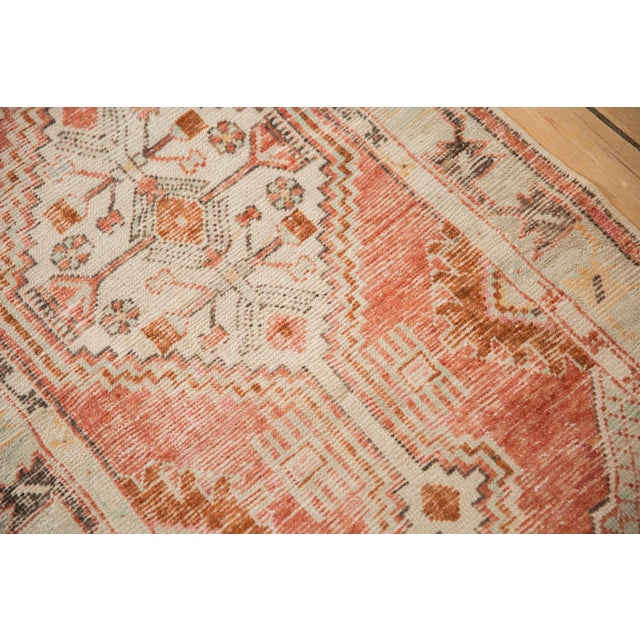 Vintage Distressed Oushak Rug Runner - 2'5" x 5'5" For Sale - Image 9 of 9