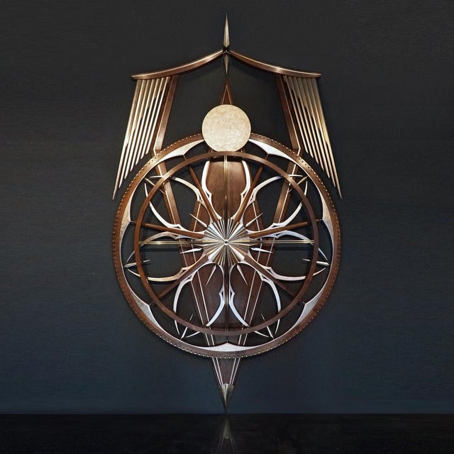 Brown Origin Kinetic Sculpture by Joachim Tantau For Sale - Image 8 of 8