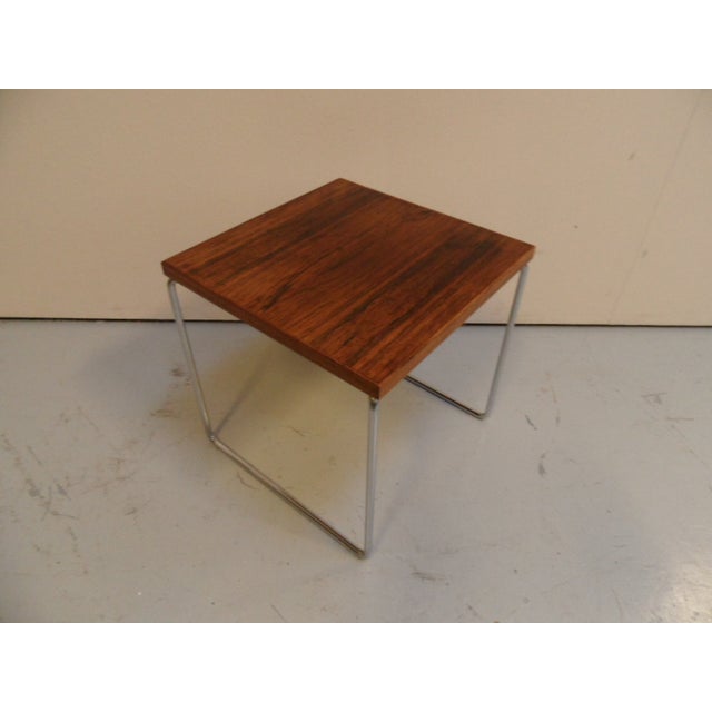 Mid-Century Modern Side Table, 1950s For Sale - Image 9 of 9