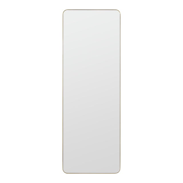 Melrose Gold Floor Mirror For Sale