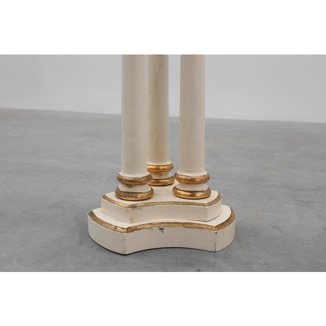 Vintage French Louis XV Style Console Table in Wood, 1950s For Sale - Image 6 of 11