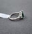Early 21st Century 4.33 Ct Gia Certified Zambian Emerald & Diamond Ring, Size 7 For Sale - Image 5 of 9