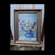 Blue Impressionist of Flowers in a Blue Jug, 1920s, Oil Painting For Sale - Image 8 of 13