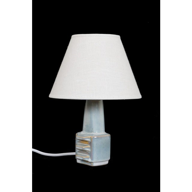 Danish Ceramic Table Lamp by Einar Johansen for Søholm, 1960s For Sale - Image 14 of 14