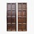 Wood Antique Walnut Doors - European - Linenfold Design - A Pair For Sale - Image 7 of 8