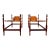 Antique American Federal Twin Beds, Circa 1910s For Sale