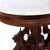 Wood Antique Berkey & Gay Renaissance Revival Carved Walnut Marble Top Table C1880 For Sale - Image 7 of 11