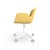Yellow S131 Chairs with Hee Welling Fabric Armrests from Lapalma, Set of 5 For Sale - Image 8 of 13