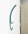 Metal Mid-Century Modern German Wall Coat Rack, 1960s, Set of 5 For Sale - Image 7 of 18