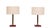 Red Stich Leather Table Lamps by Jacques Adnet, France, 1960s, Set of 2 For Sale - Image 9 of 9