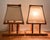 Bamboo Table Lamps, 1950s, Set of 2 For Sale - Image 4 of 9