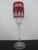 Late 20th Century Waterford Crystal Clarendon Ruby Red Champagne Flutes 10" Pair For Sale - Image 5 of 9
