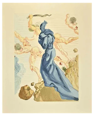Salvador Dali, Hard Margins, Lithograph, 1964