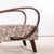 Armchair in Floral Jacquard Fabric from Jindrich Halabala, 1950s For Sale - Image 4 of 9