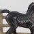 Mid 20th Century Vintage Mid Century Metal Foal Baby Horse on Wood Base Bookend For Sale - Image 5 of 9