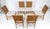 Set of 6 Mid Century Modern McGuire Cane 7 Rattan Dining Chairs MINT For Sale - Image 11 of 15