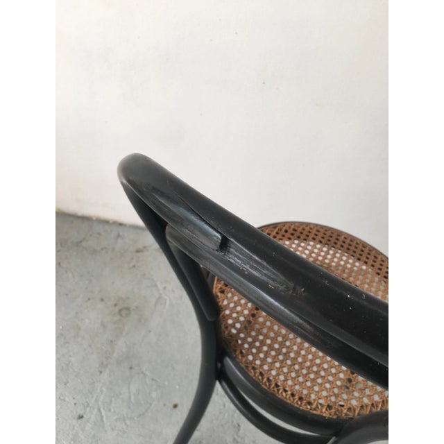 Antique Bent Beech Dining Chair in the Style of Gebrüder Thonet, 1910s For Sale - Image 11 of 12