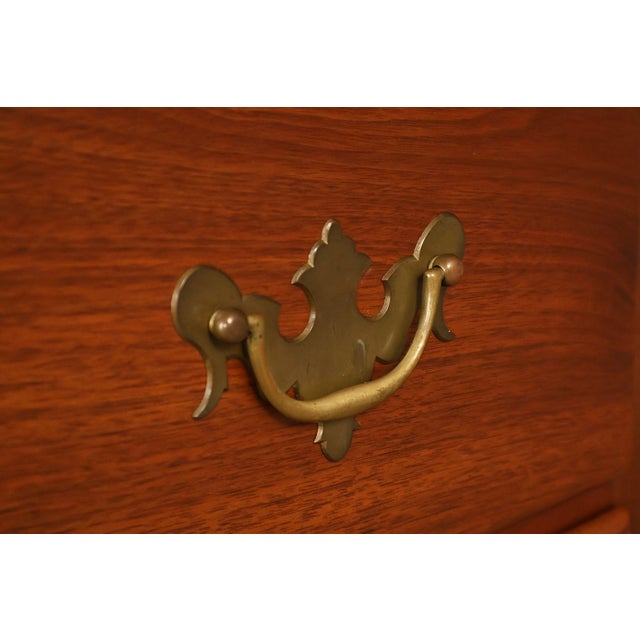 E.A. Clore Custom Walnut High Chest For Sale - Image 12 of 18