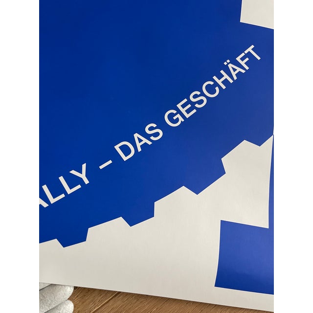 Raffinerie AG Bally: Blue, Museum of Design Zurich (2019), Large Format, Printed in Switzerland For Sale - Image 4 of 8