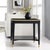 The clean-lined silhouette is beautifully accented with polished brass details, including a refined frame along the...