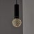 1960s Gino Sarfatti Metal and Seguso Glass Pendant Chandelier for Arteluce Executed in handblown bubbled Seguso glass and...