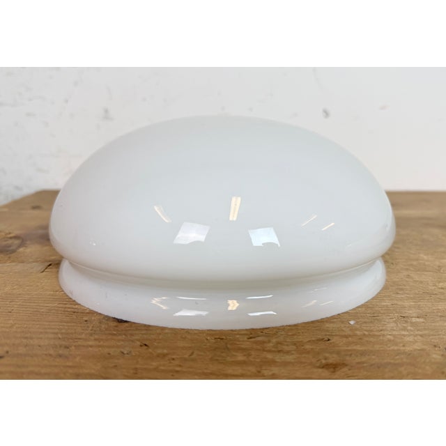 Industrial Bakelite Wall Light with Milk Glass, 1950s For Sale - Image 6 of 12