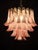 Pink Murano Glass Petals Chandelier in the style of Mazzega, Italy, 2010s For Sale - Image 17 of 18