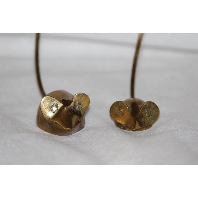 Vintage Gold Mice Figurines, 1970s, Set of 2 For Sale - Image 13 of 15
