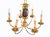 Maison Charles Neoclassical Six Light Pineapple Bronze Chandelier With Sleeves For Sale - Image 11 of 11
