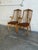 Oak Wood Armchairs Sculptural Accent Chairs Denmark Set of 2 1960s For Sale In Los Angeles - Image 6 of 11