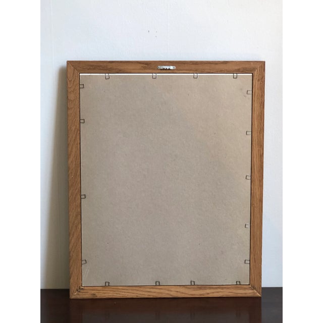 Circa 1950 Original Pastel Portrait of a Young Woman, Framed For Sale - Image 12 of 12