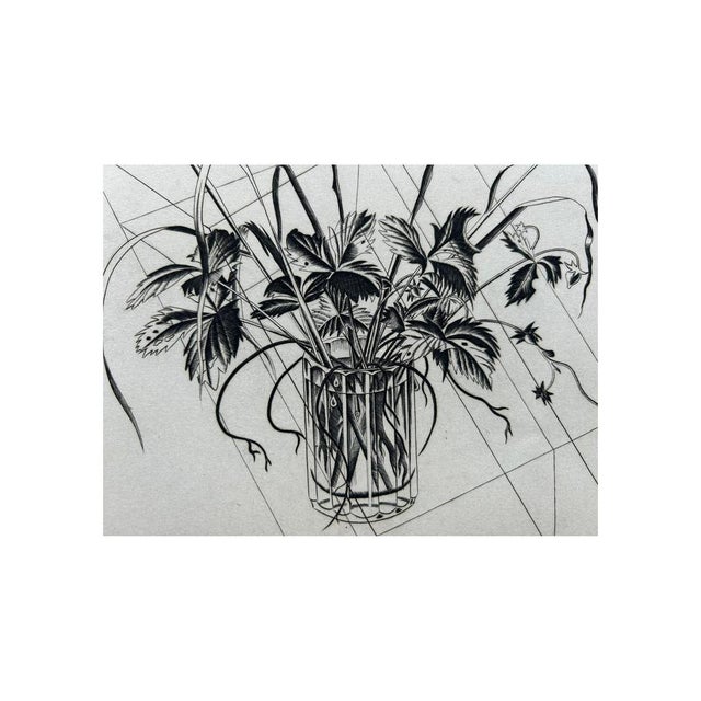 Modern Michel Beret, Strawberries, Original Engraving For Sale - Image 3 of 6