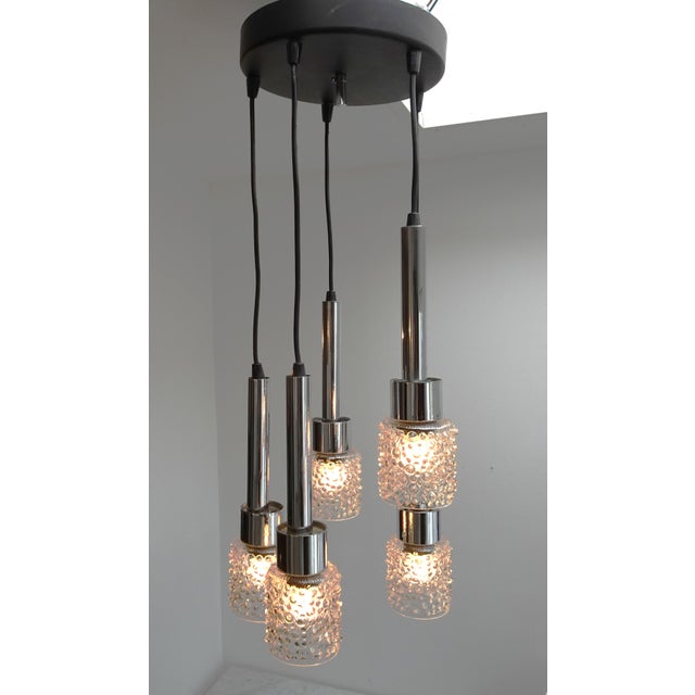 Vintage Cascade Ceiling Lamp, 1970s For Sale - Image 15 of 17