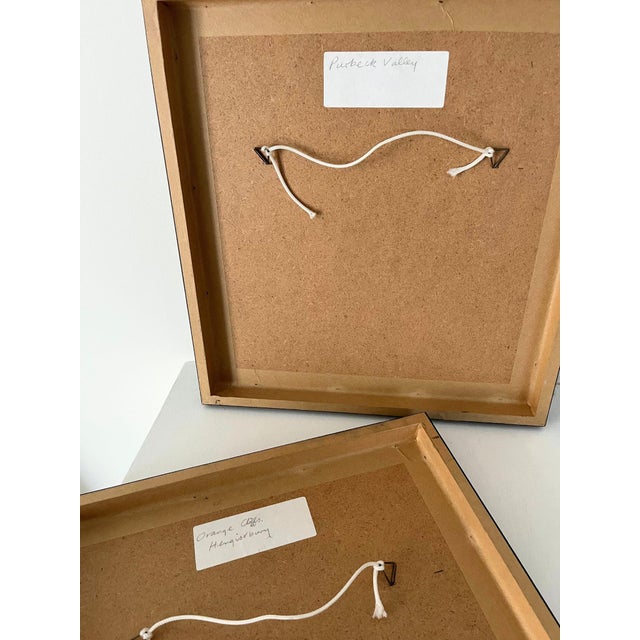 1990s Brian Graham, Dorset Landscapes, 1992, Oil Paintings on Board, Framed, Set of 2 For Sale - Image 5 of 8