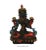 Crystal Glass Color Paint Small Chinese Sitting Tibetan Tar Buddha Statue For Sale - Image 5 of 5