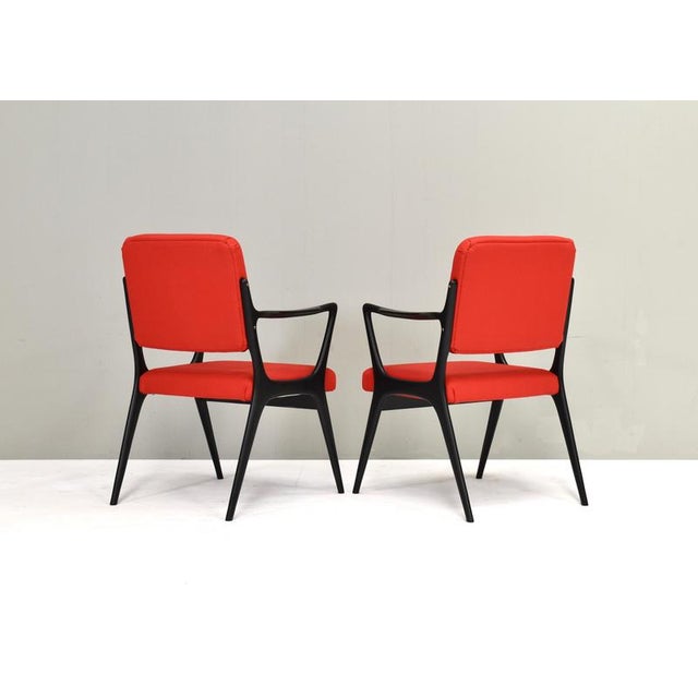 Wood S5 Armchairs attributed to Alfred Hendrickx for Belform, Belgium, 1950s, Set of 2 For Sale - Image 7 of 18