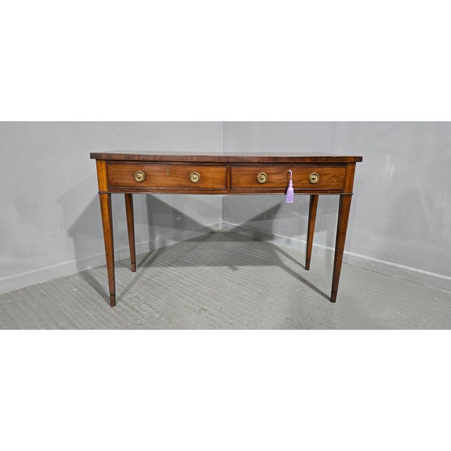 Brown Georgian Mahogany Sideboard Server, 1790 For Sale - Image 8 of 14