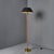 Lisa Johansson-Pape 'Senator' floor lamp for Innolux Oy. An iconic lamp design by the Finnish master executed in brass,...