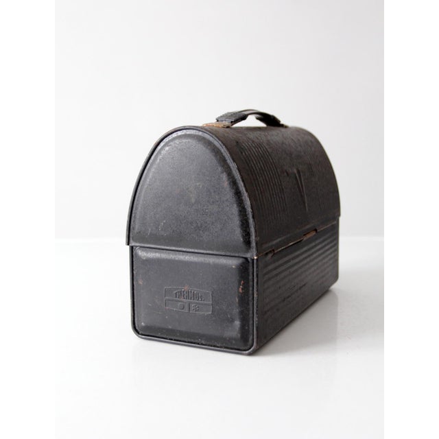 Mid-Century Thermos Metal Lunch Box For Sale - Image 6 of 11