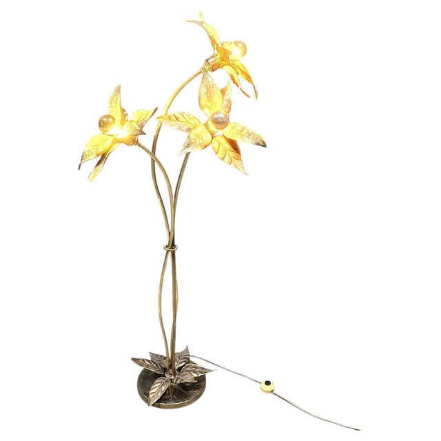 Flower Floor Lamp by Willy Daro, 1970s For Sale - Image 17 of 17