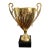 Vintage Brass Trophy Urn on Base For Sale