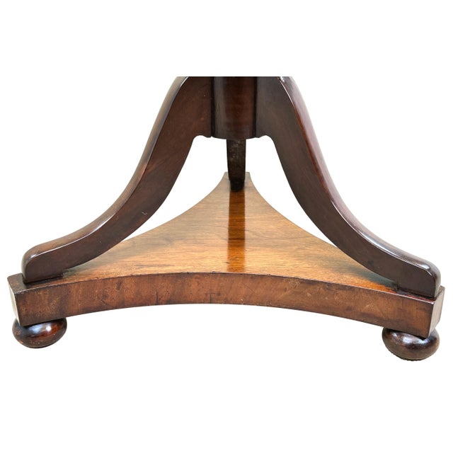 Hollywood Regency Antique Laburnum Wood Occasional Table, 1840 For Sale - Image 3 of 12